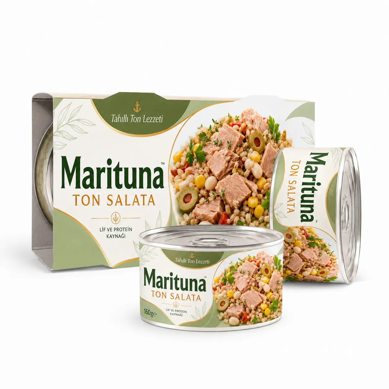 Marituna Tuna Salad with Grains can, ready-to-eat tuna and grain salad